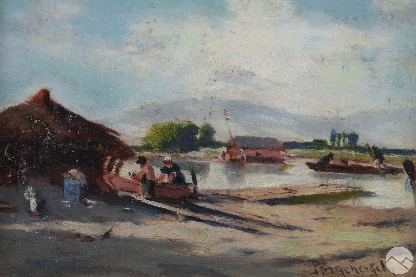 GERGELY PORGE 1858-1930 HUNGARIAN