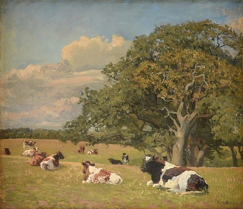 GERHARD BLOM (DANISH 1866-1930) A