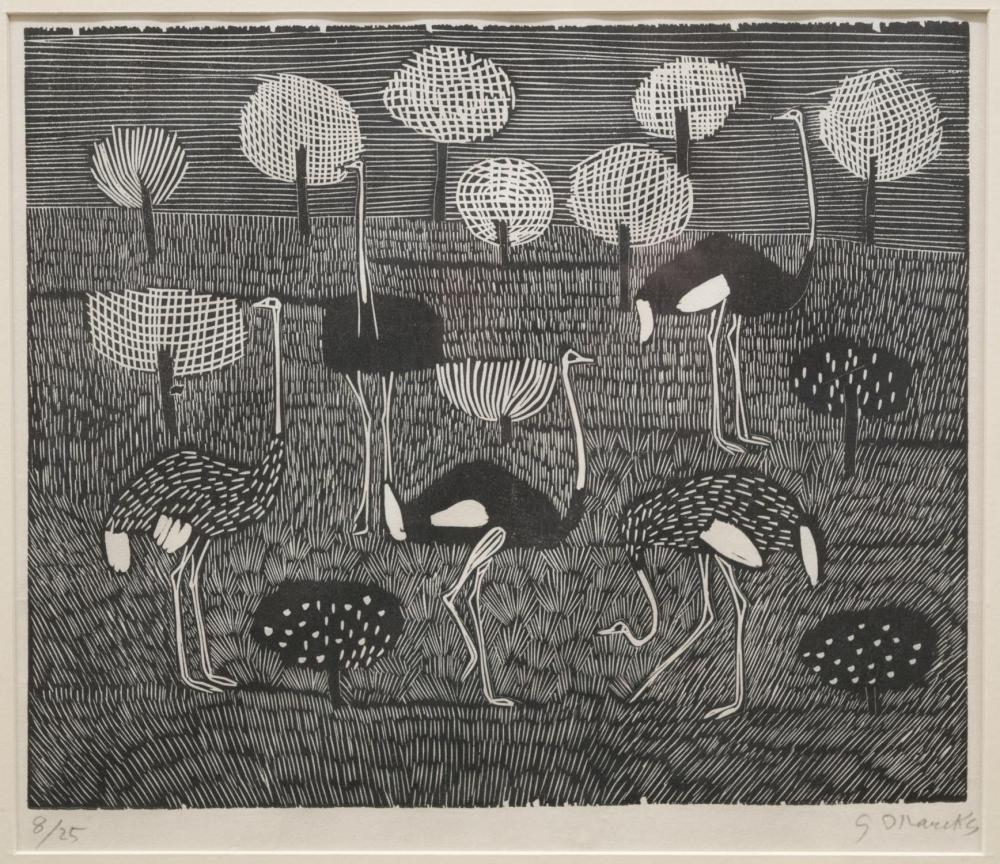 GERHARD MARCKS WOODCUTGERHARD