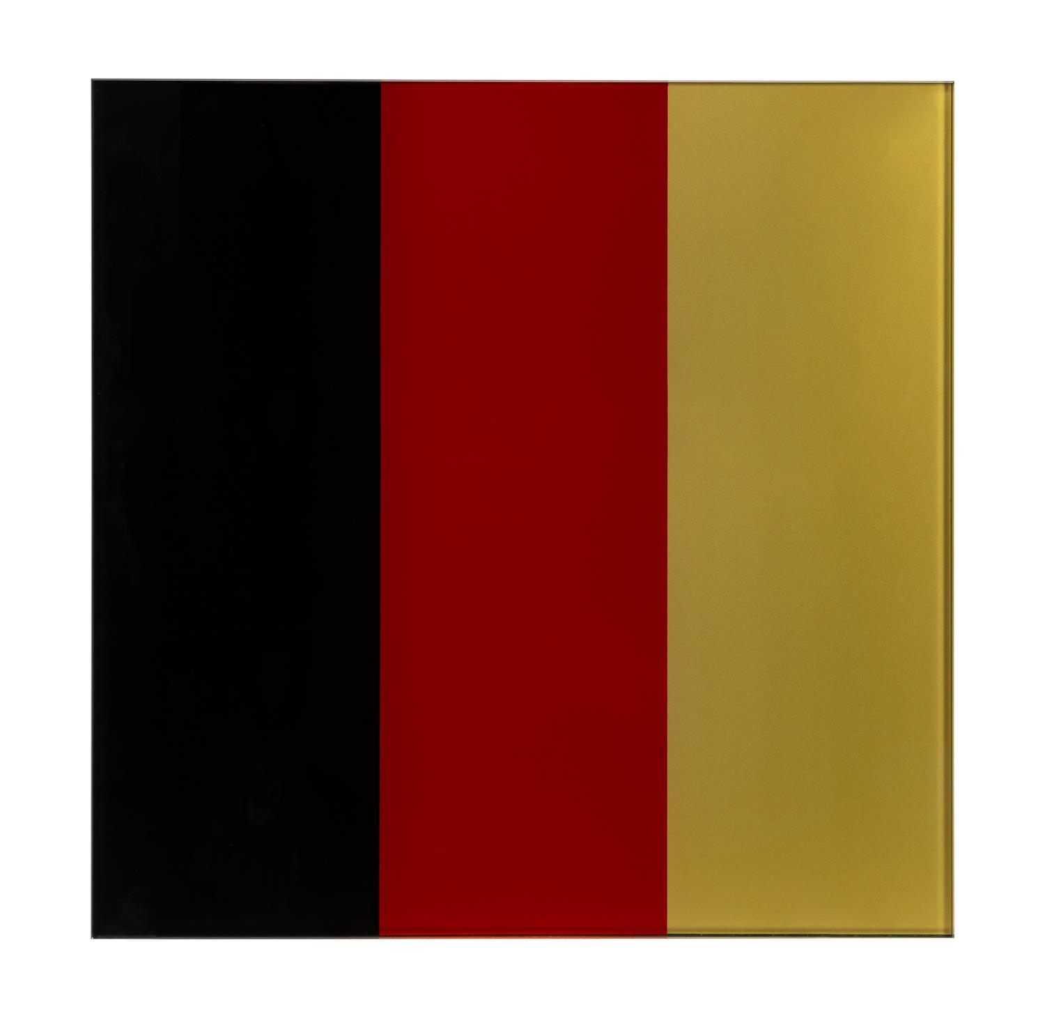 GERHARD RICHTER "SCHWARZ - ROT -