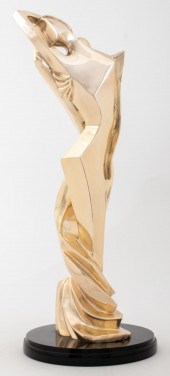 GERIS D'ARGENTA SILVERED ABSTR
