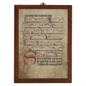 GERMAN 13C. ANTIQUE ILLUMINATE