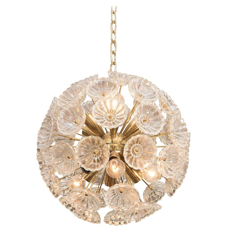 GERMAN 1960S SPUTNIK CHANDELIER