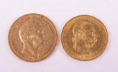 GERMAN 20 MARK GOLD COIN 1889