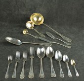 GERMAN .800 FINE SILVER FLATWA