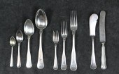 GERMAN .800 FINE SILVER FLATWA