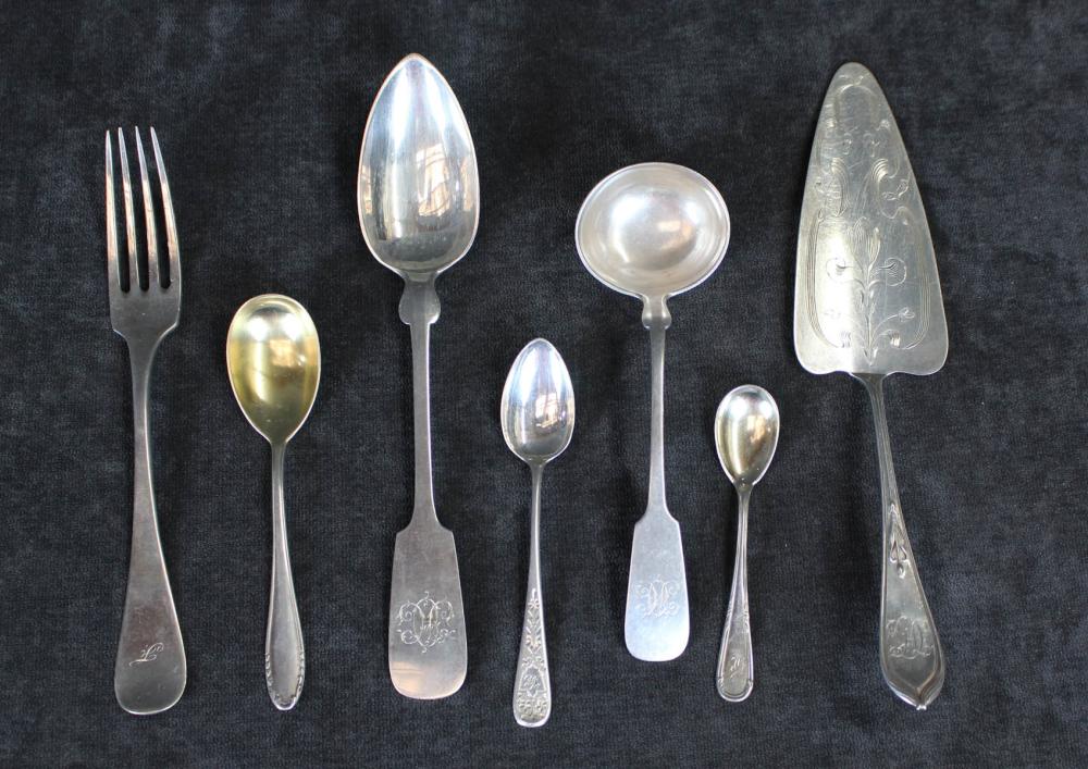 GERMAN .800 FINE SILVER FLATWARE