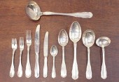 GERMAN .800 FINE SILVER FLATWA