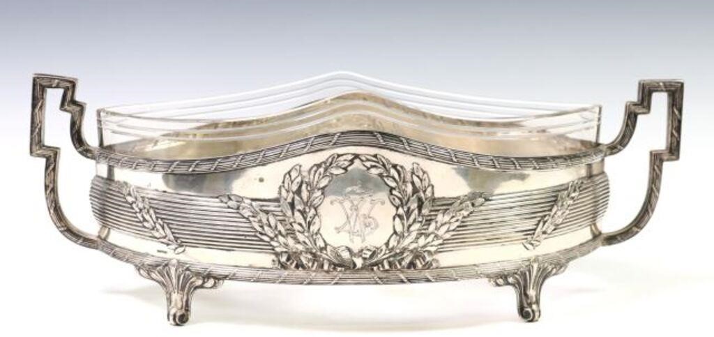 GERMAN 800 SILVER & CRYSTAL