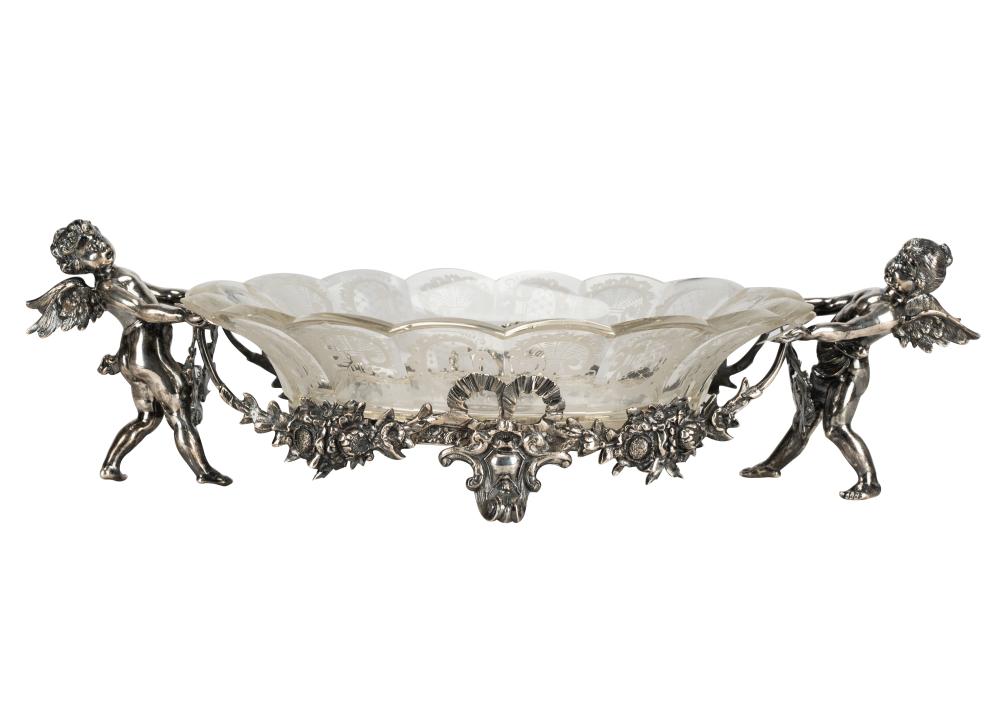 GERMAN 800 SILVER FIGURAL CENTER