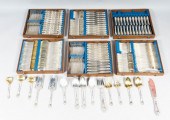 GERMAN .800 SILVER FLATWARE SE