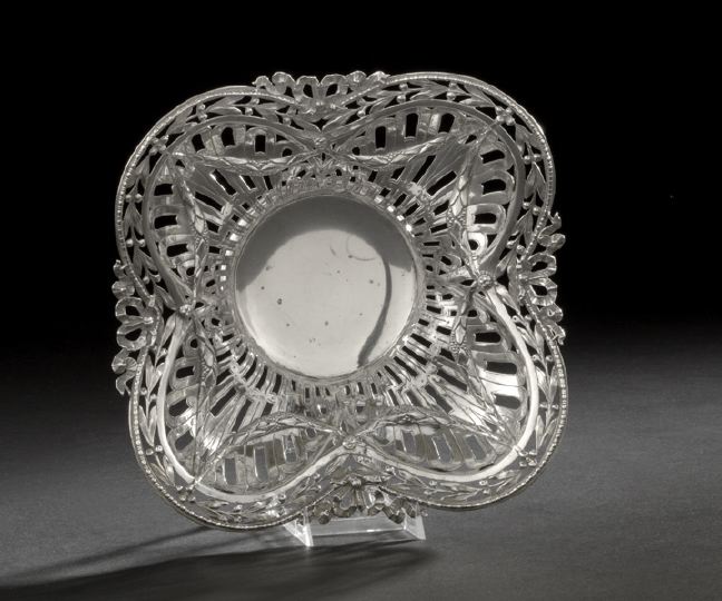 German .800 Silver Fruit Bowl, 