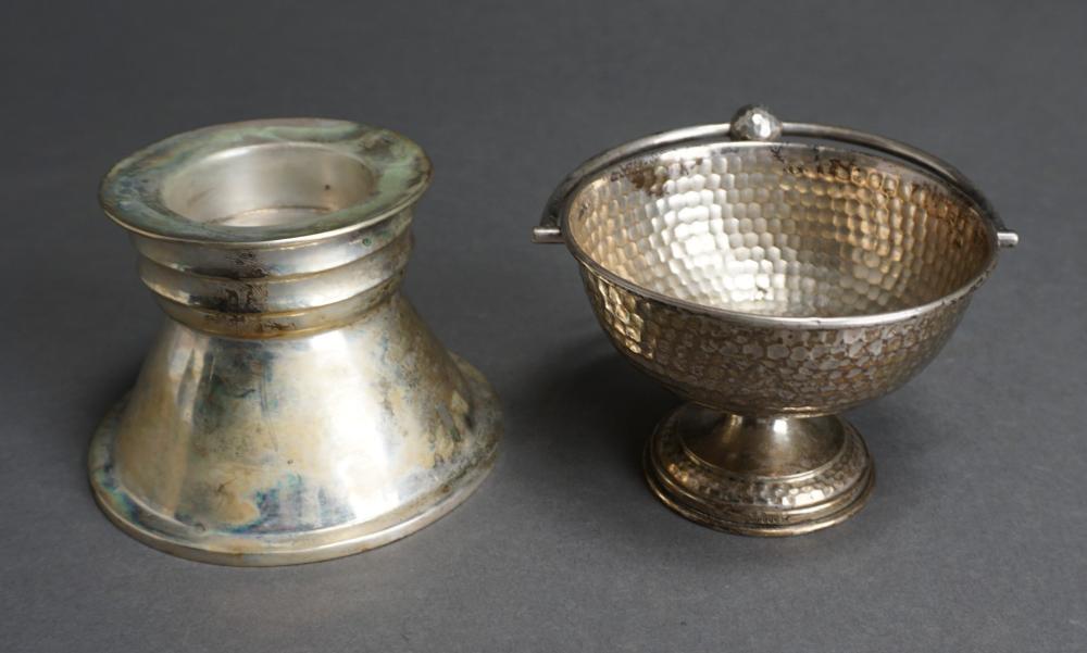 GERMAN 800-SILVER HAMMERED