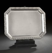 German .800 Silver Tray,  firs