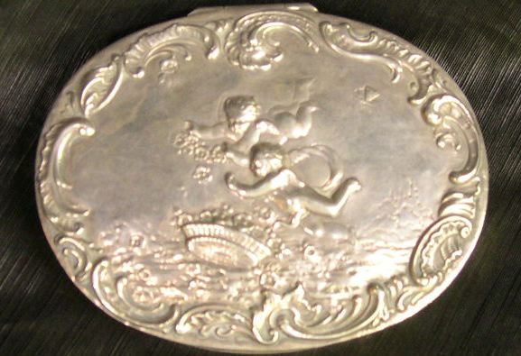 German .800-Standard Silver Oval