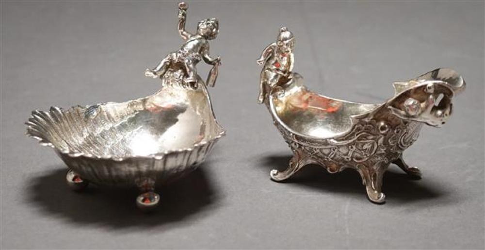GERMAN 930-SILVER 'CHERUB' SALT