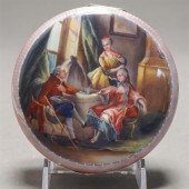 GERMAN 935-SILVER AND ENAMEL R