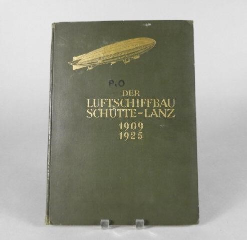 GERMAN AIRSHIP BOOK, DATED
