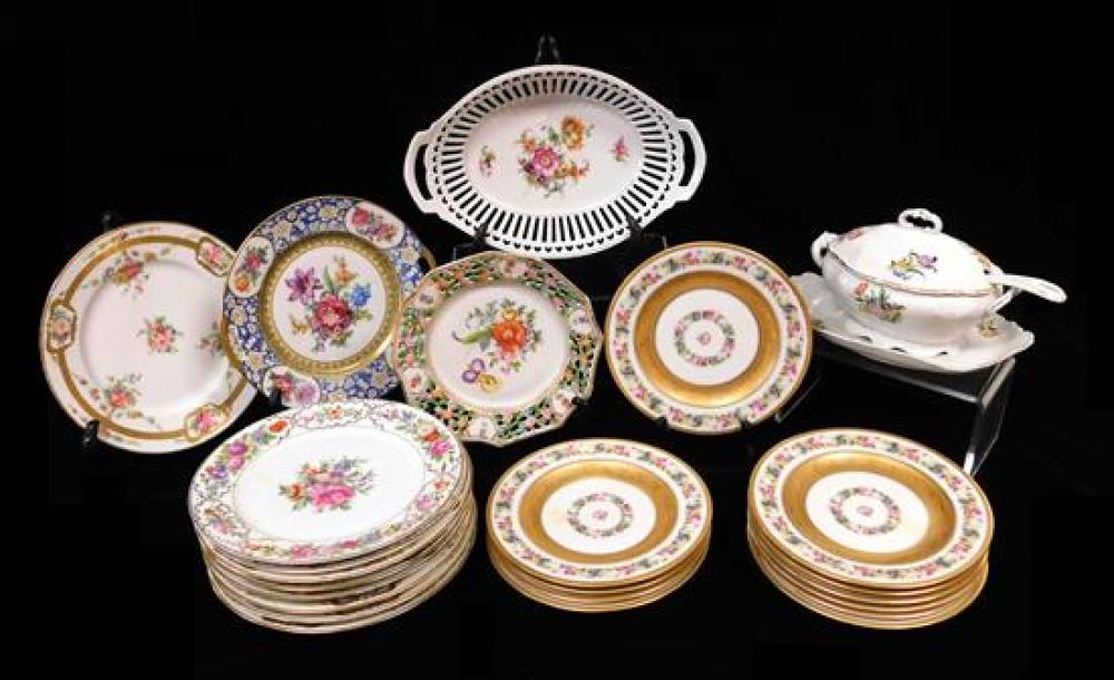 GERMAN AND FRENCH PORCELAIN
