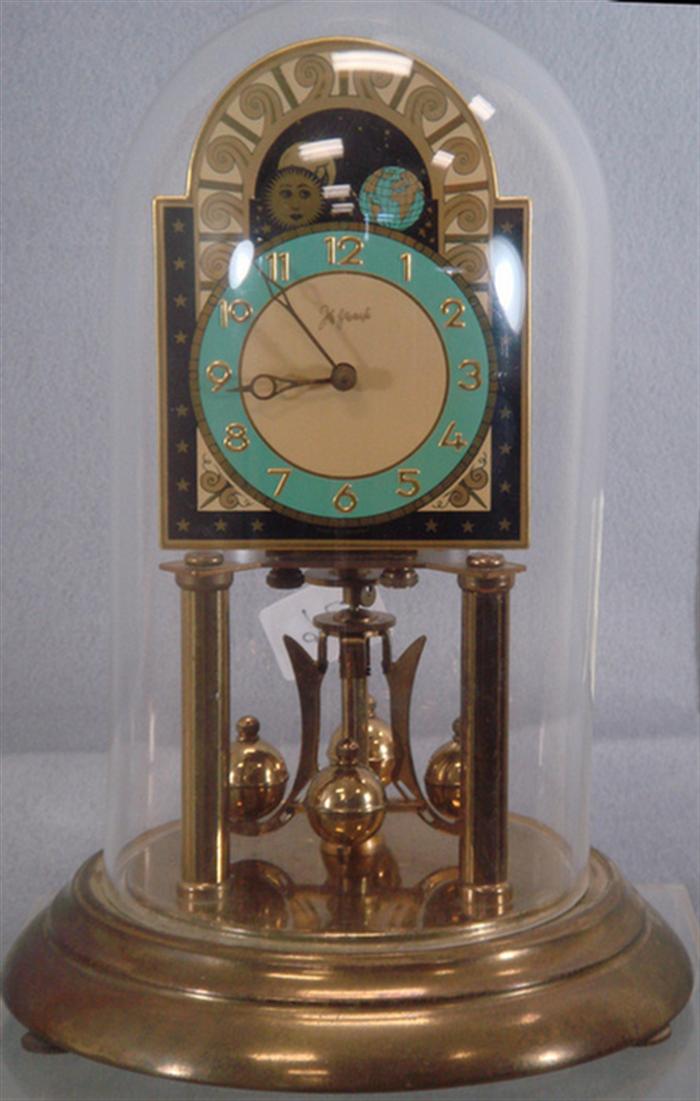 German anniversary clock, John