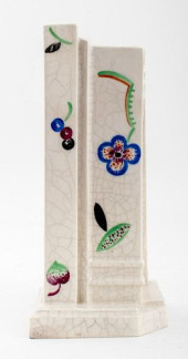 GERMAN ART DECO CERAMIC VASE,