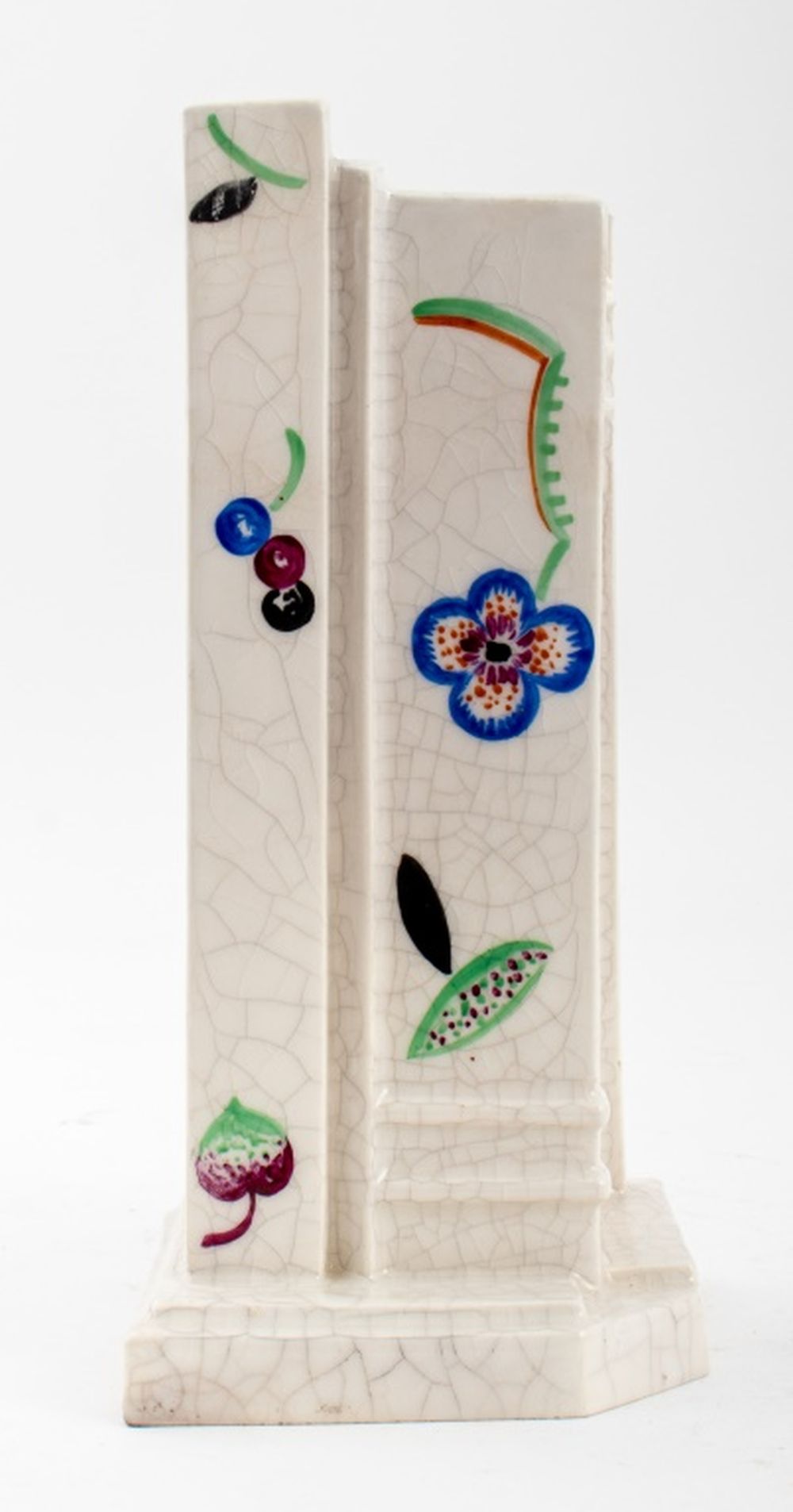 GERMAN ART DECO CERAMIC VASE, 1920S