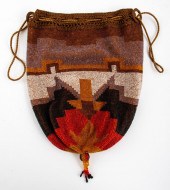 GERMAN ART DECO GLASS BEADED R
