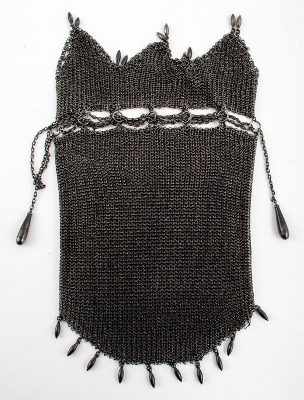 GERMAN ART DECO SILVER MESH