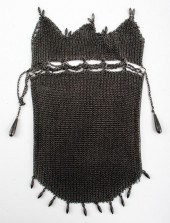 GERMAN ART DECO SILVER MESH RE