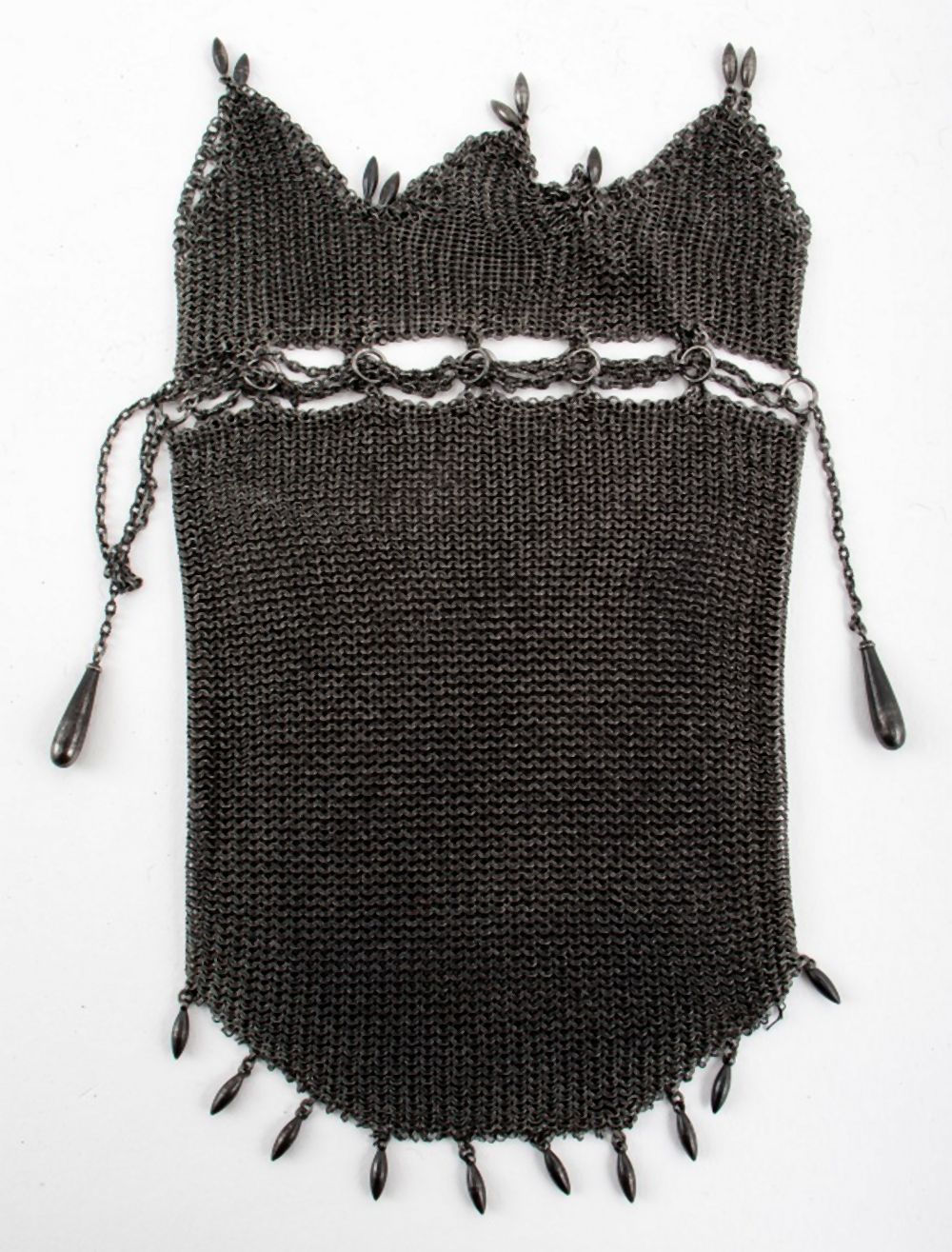 GERMAN ART DECO SILVER MESH