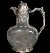 GERMAN ART NOUVEAU CRYSTAL & S