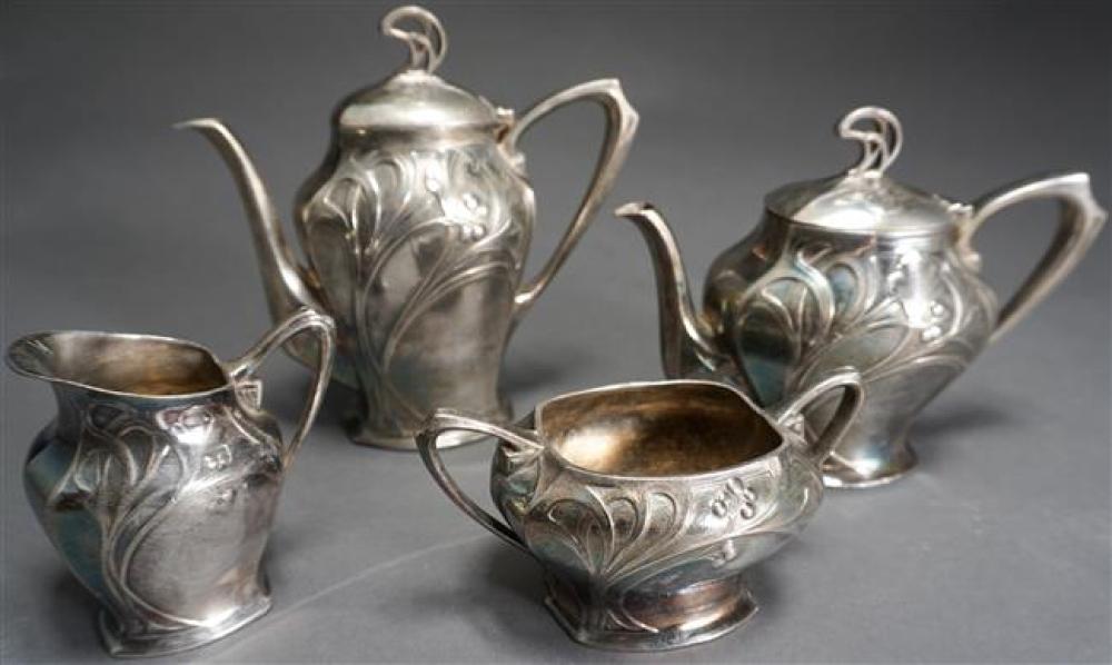 GERMAN ART NOUVEAU SILVER PLATE