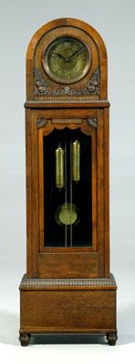 German Art Nouveau tall case clock,