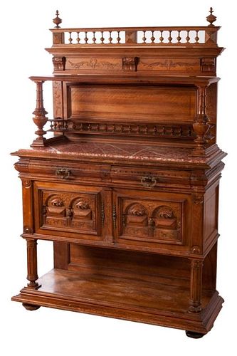 GERMAN / AUSTRIAN CARVED SERVER