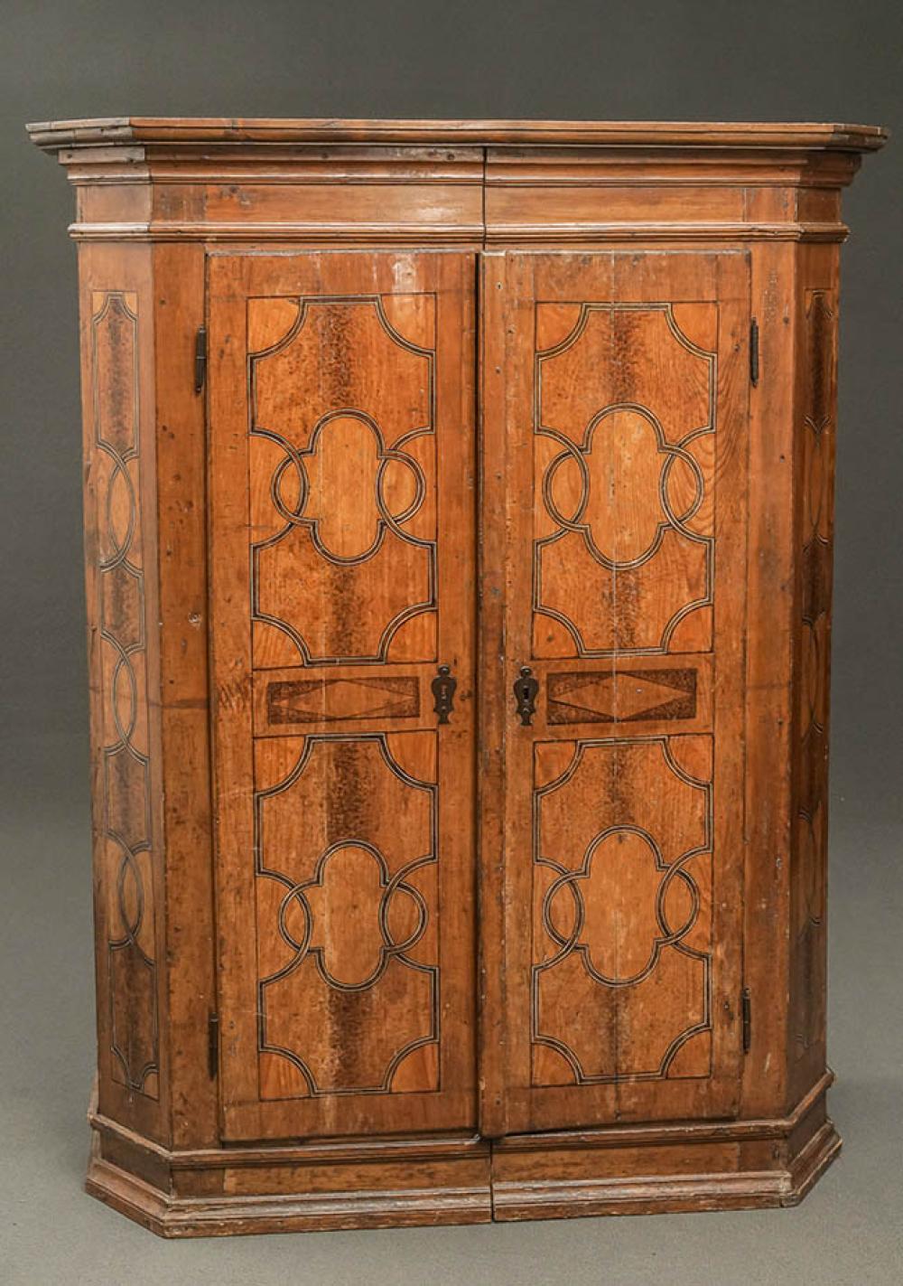 GERMAN BAROQUE BONE AND BURLWOOD