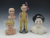 GERMAN BISQUE HEAD DOLL PLUS E
