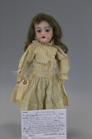 GERMAN BISQUE HEAD DOLL Shorter