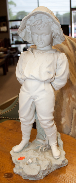German bisque porcelain figure of a