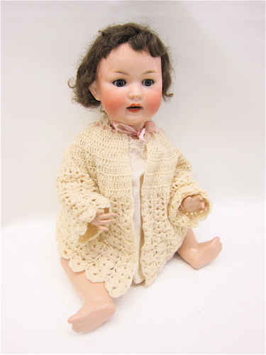 GERMAN BISQUE SOCKET HEAD TODDLER
