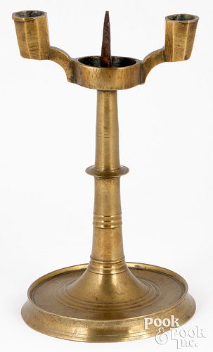 GERMAN BRASS DOUBLE SOCKET