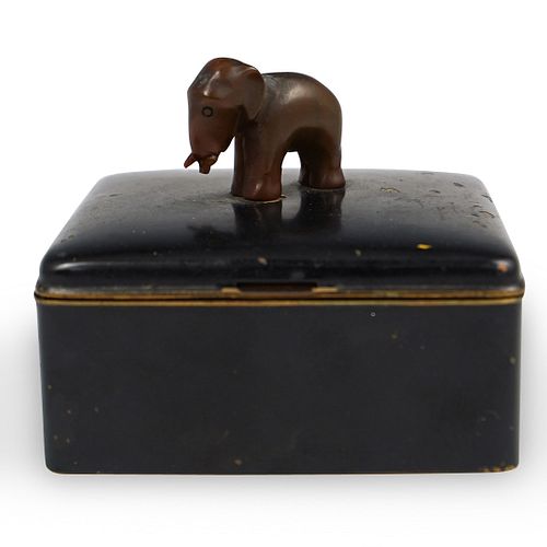 GERMAN BRASS ELEPHANT