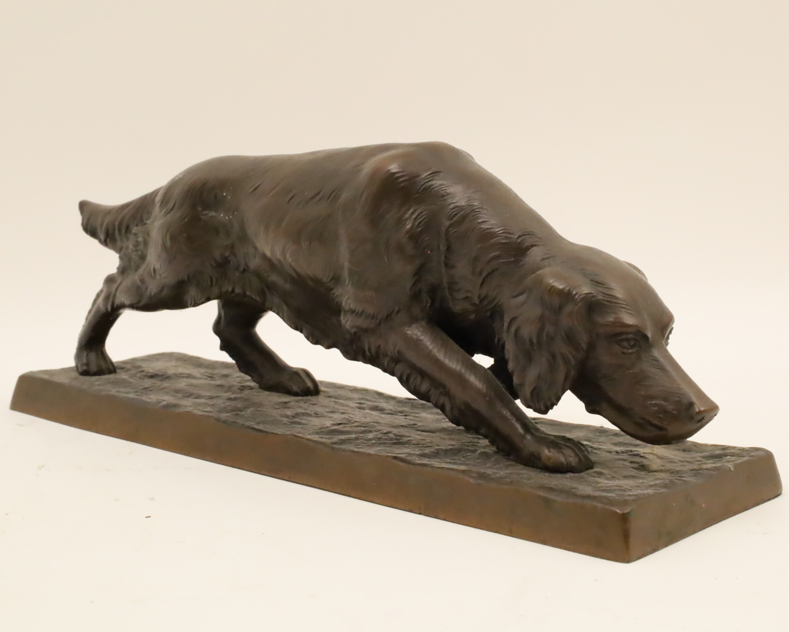 GERMAN BRONZE SCULPTURE OF A