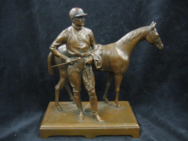 German Bronzed Statue of Horse &
