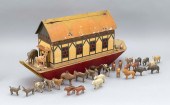 GERMAN CARVED AND PAINTED WOOD