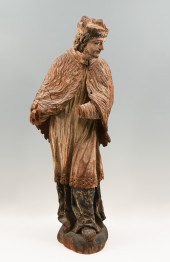 GERMAN CARVED LIMEWOOD? ST. JO