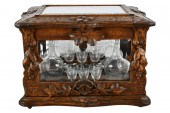 GERMAN CARVED WALNUT TANTALUSw