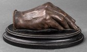 GERMAN CAST METAL SCULPTURE OF
