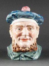 German ceramic Scotsman's head