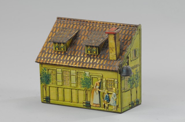 GERMAN CHOCOLATE TIN CONTAINER