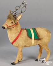 GERMAN CHRISTMAS REINDEER, WIT